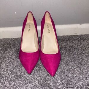 Pink Nine West Heels